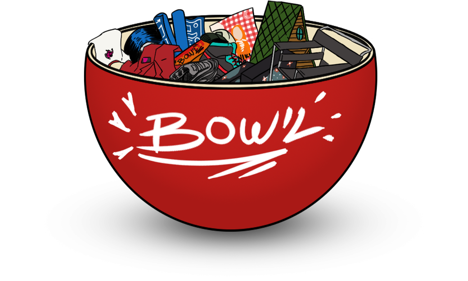 We merge design and creativity into the same bowl.