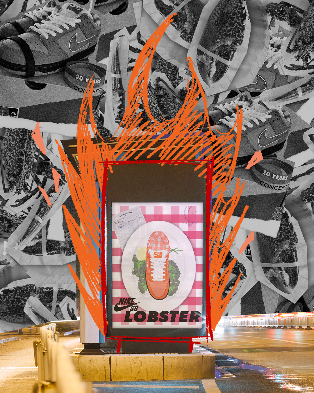 Nike SB Dunk Low Series - Lobster (Orange)